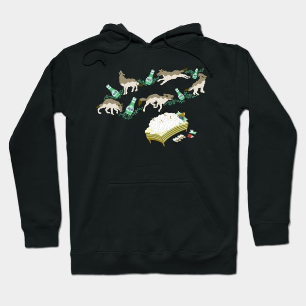 Sheep’s Nightmare Hoodie by BullShirtCo